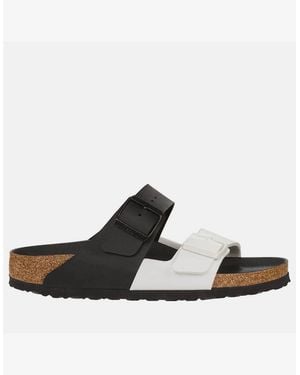 Birkenstock Arizona Arizona Split B Open Toe Slide Sandals - White