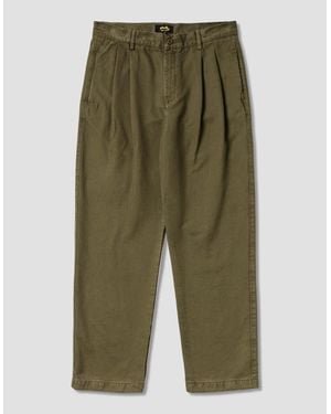 Stan Ray Pleated Chino - Green