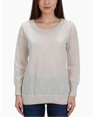 DIESEL M Lola Pullover Jumper Long Sleeve Crew Neck Winter Warm Jumpers - Grey