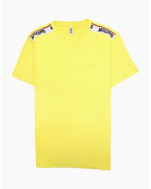 Moschino Underwear Tape Logo T-Shirt 0021 - Yellow