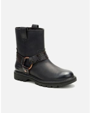 Caterpillar Grader Harness P312310 Leather Boots - Black