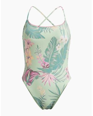 Roxy Into The Sun One Piece Swimsuit - Green