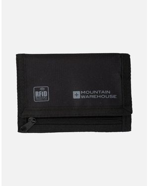Mountain Warehouse Logo Rfid Blocking Wallet - Black