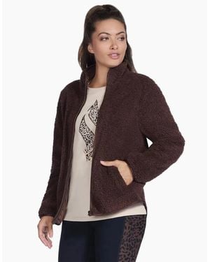 Skechers Skech-Sherpa Jacket Fleece Jackets - Natural