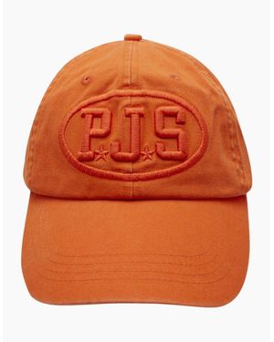 Parajumpers Pjs Logo Marigold Cap - Orange