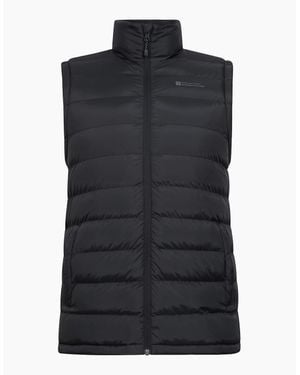 Mountain Warehouse Seasons Faux Fur Lined Padded Gilet - Black