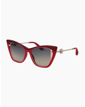 Roberto Cavalli Sunglasses Src033V 09Ez 53 - Red