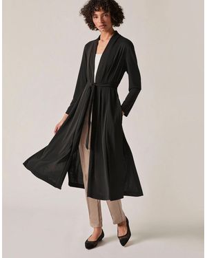 James Lakeland Jersey Longline Cardigan - Black