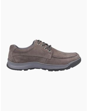 Hush Puppies Tucker Memory Foam Shoes Nubuck - Brown