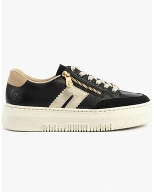 Rieker M1912 Casual Shoes - Black