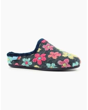 Lunar Dolly Slippers - Blue