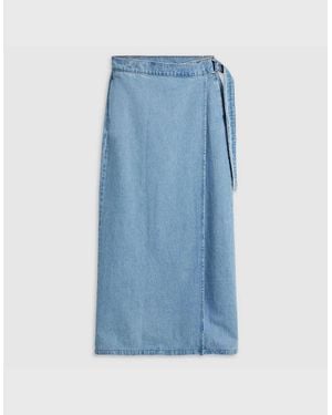 Levi's Levi's Column Wrap Skirt Wrapped - Blue