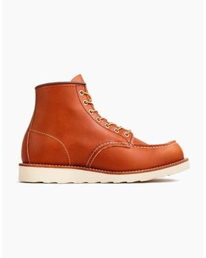 Red Wing 6" Moc Toe Boot - Brown