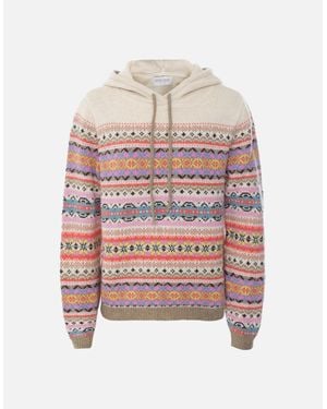 Eribé Kinross Hoody Jumper - White