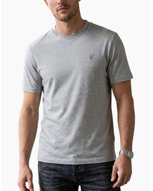 AllSaints All Saints Short Sleeve T Shirts Casual Tee Summer Crew Neck T Shirt Xs-Xl - Grey
