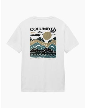 Columbia Explorers Canyon Back Graphic T-Shirt - White