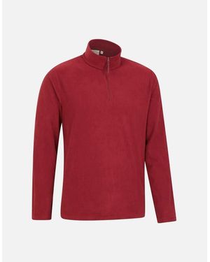 Mountain Warehouse Camber Ii Half Zip Fleece Top - White