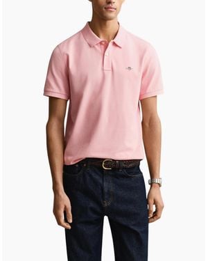GANT Polo Shirt Golf Polo Tennis Top - Red