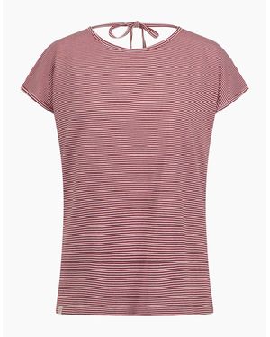 Trespass Ladies Mirela Striped Top - Pink