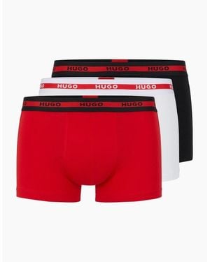 BOSS Organic Boxer Shorts - Red