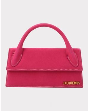 Jacquemus Le Chiquito Long Fuchsia Bag - Pink
