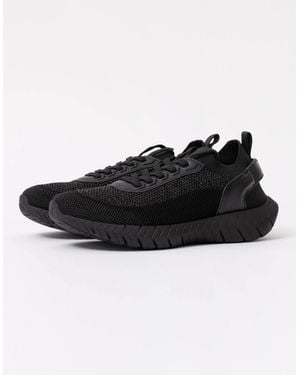 BOSS Boss Motion Sock Trainers With Knitted Uppers - Black