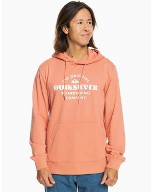 Quiksilver Tradesmith Hoodie - Orange