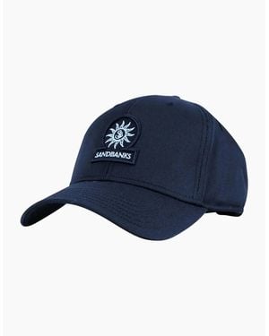 Sandbanks Badge Logo Cap - Blue