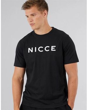 Nicce London Denno T-Shirt - Black