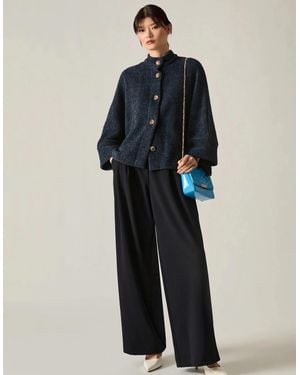 James Lakeland Batwing And Jacket - Blue