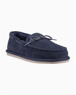 Hush Puppies Abraham Slipper - Blue