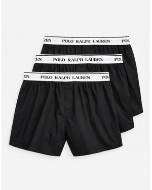 Polo Ralph Lauren Elastic Boxers Boxer Shorts Multicoloured - Black