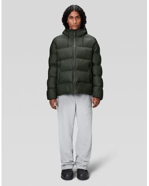 Rains Alta Puffer Jacket - Green