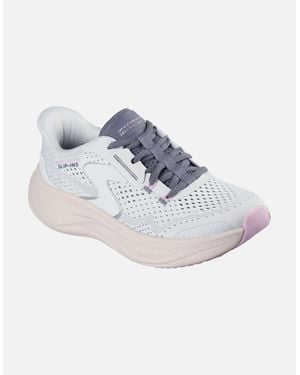 Skechers Skech Cloud Plush Horizon Polyester /Multi Trainers - Blue