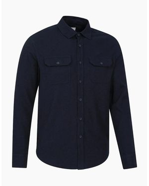 Mountain Warehouse Trace Flannel Long-Sleeved Shirt - White