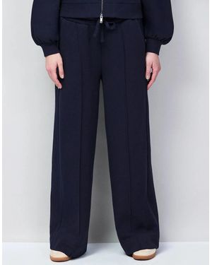 Ro&zo Wide Leg Joggers - Blue