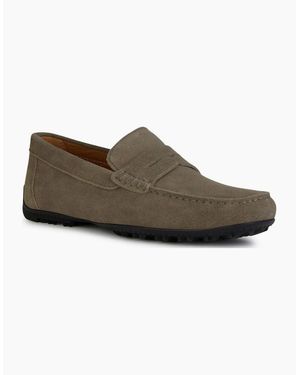 Geox U Kosmopolis + Grip Moccasins - Brown