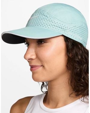 Nike Logo Curved Brim Adjustable Baseball Cap - Blue