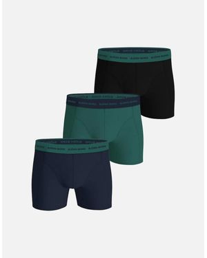 Björn Borg 3-Pack Cotton Stretch Boxer Briefs - Green