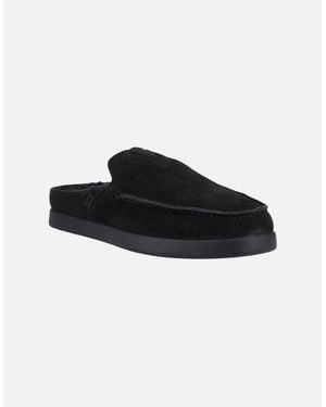 TOMS Alonso Mule Leather Mules - Black