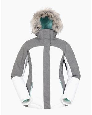 Mountain Warehouse Ladies Pyrenees Ii Padded Ski Jacket - White