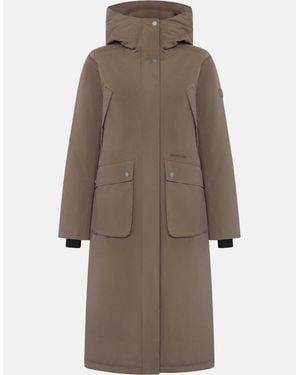 Didriksons Melody Long Parka 2 - Brown