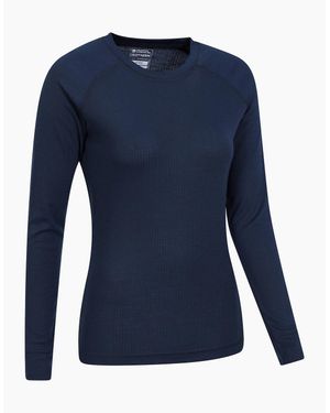Mountain Warehouse Ladies Talus Long-Sleeved Top - Blue