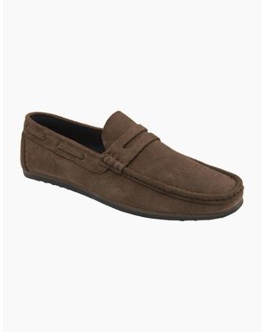 Frank Wright Duggan Loafers - Brown
