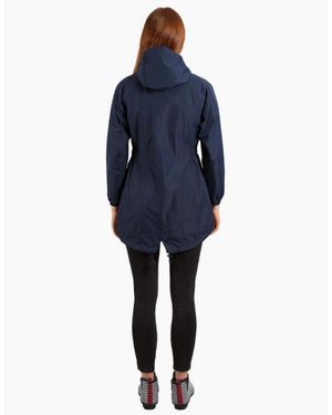 Trespass Ladies Waterproof Shell Jacket - Blue