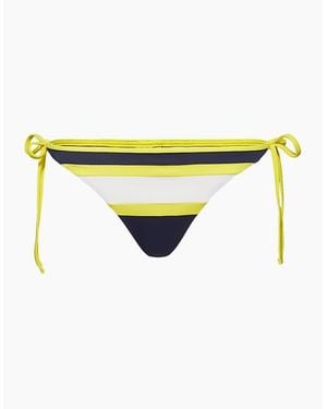 Tommy Hilfiger Cheeky String Side Tie Swim Bikini, Blazer - Yellow