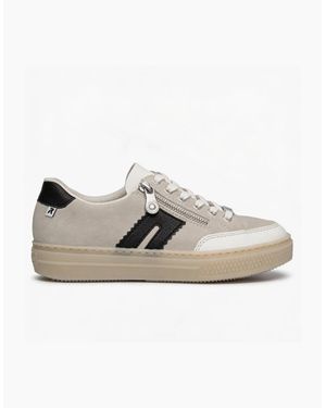 Rieker Enya Court Trainers Off - White