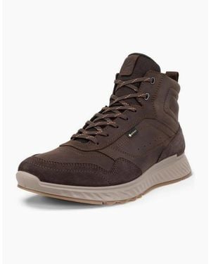 Ecco Exostride Gore-Tex Nubuck Walking Boots - Brown