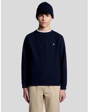 Lyle & Scott Sports Lightweight Sweatshirt - Blue