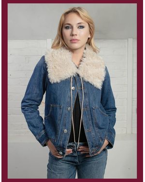 Nooki Design Klara Fur Collar - White